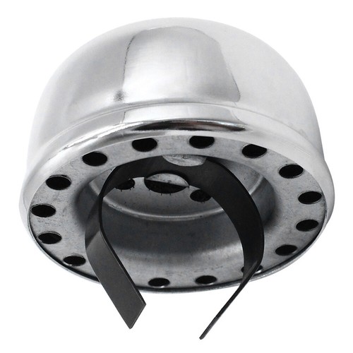 Oil Filler Breather Caps Chrome Steel Hole Valve Cover for Chevy SBC