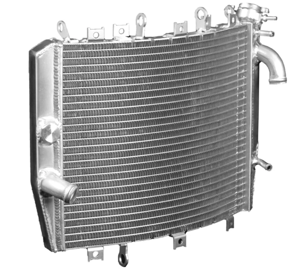 For Kawasaki: 2005-2008 ZZR600 & 2000-2002 Ninja ZX6R ZX600 Aluminum Radiator Foto 4 de 4