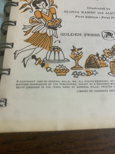 BETTY CROCKER'S COOKING CALENDAR A YEAR ROUND GUIDE TO MEAL PLANNING 1962 - Picture 5 of 10