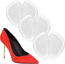 3 Pairs Metatarsal Gel Pads for High Heel Pain Relief Non-Slip Foot Cushions