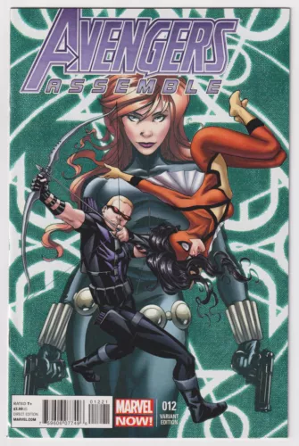 AVENGERS ASSEMBLE #12 | Vol. 1 | Mike McKone 1:50 Variant | 2013 | NM-
