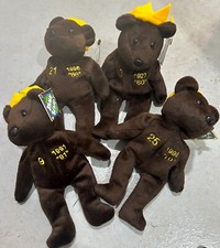 Salvino s Bammers MLB Beanie Plush Bears-Sosa, McGuire, Ruth Maris