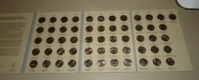 2010 2021 National Park Quarter Set Complete 56 Coin Album - UNC Read Des