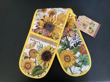 Michel Design Works Sunflower Double Oven Glove