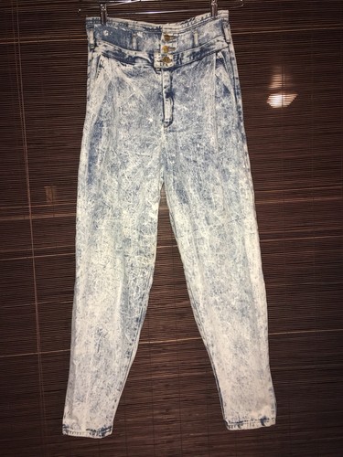 High Waist Mom acid wash JEANS Pants | eBay