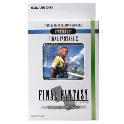 Square Enix Final Fantasy X Starter - Wind & Wasser Trading Cards (NEU & OVP!)