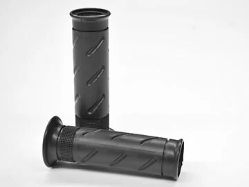 Punhos de mão pretos para motocicleta 7/8" par para Honda CBR 250R 929 954 RR - Imagem 2 de 3