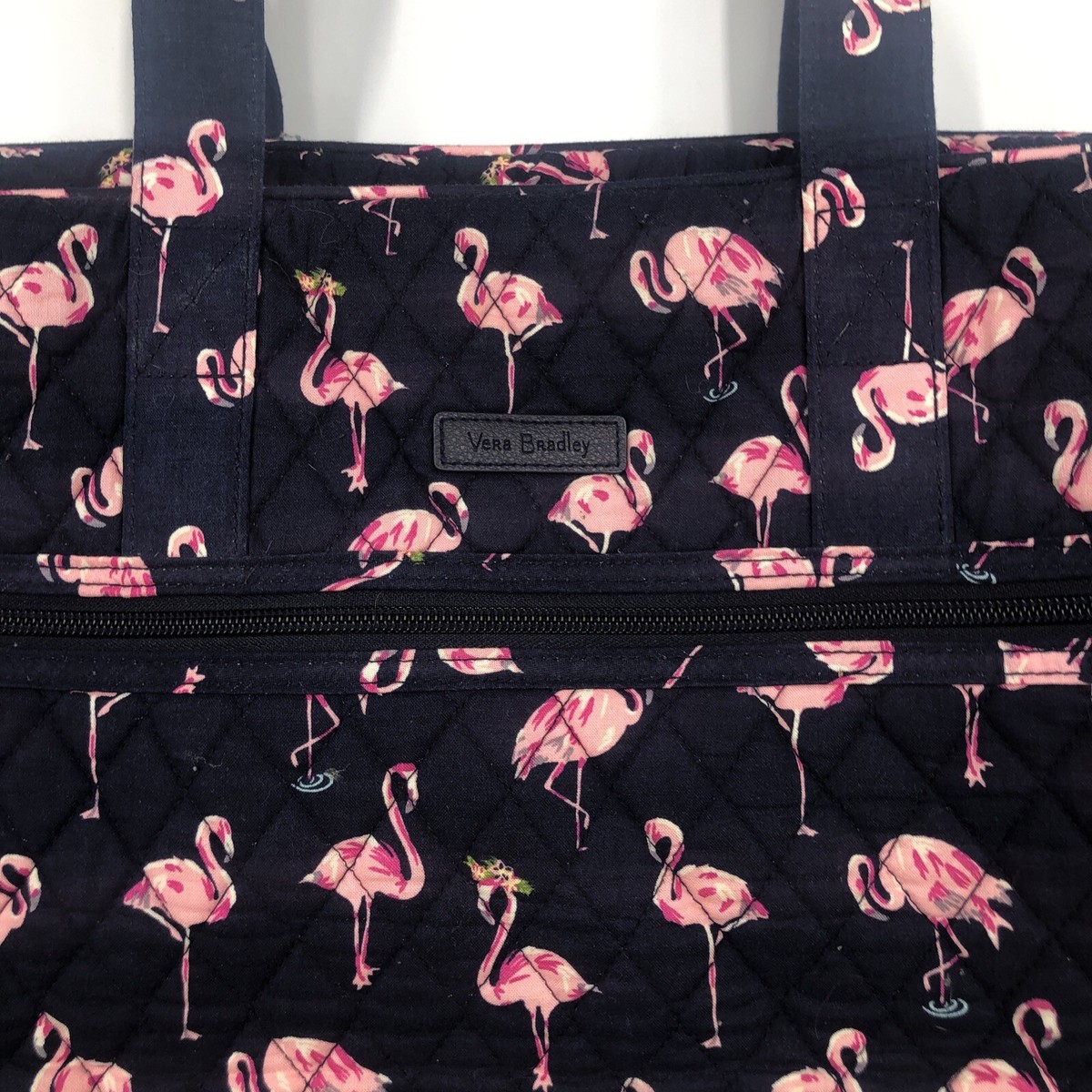 Handbag Vera Bradley Flamingo Fiesta Pattern Vera Bradley Flamingo