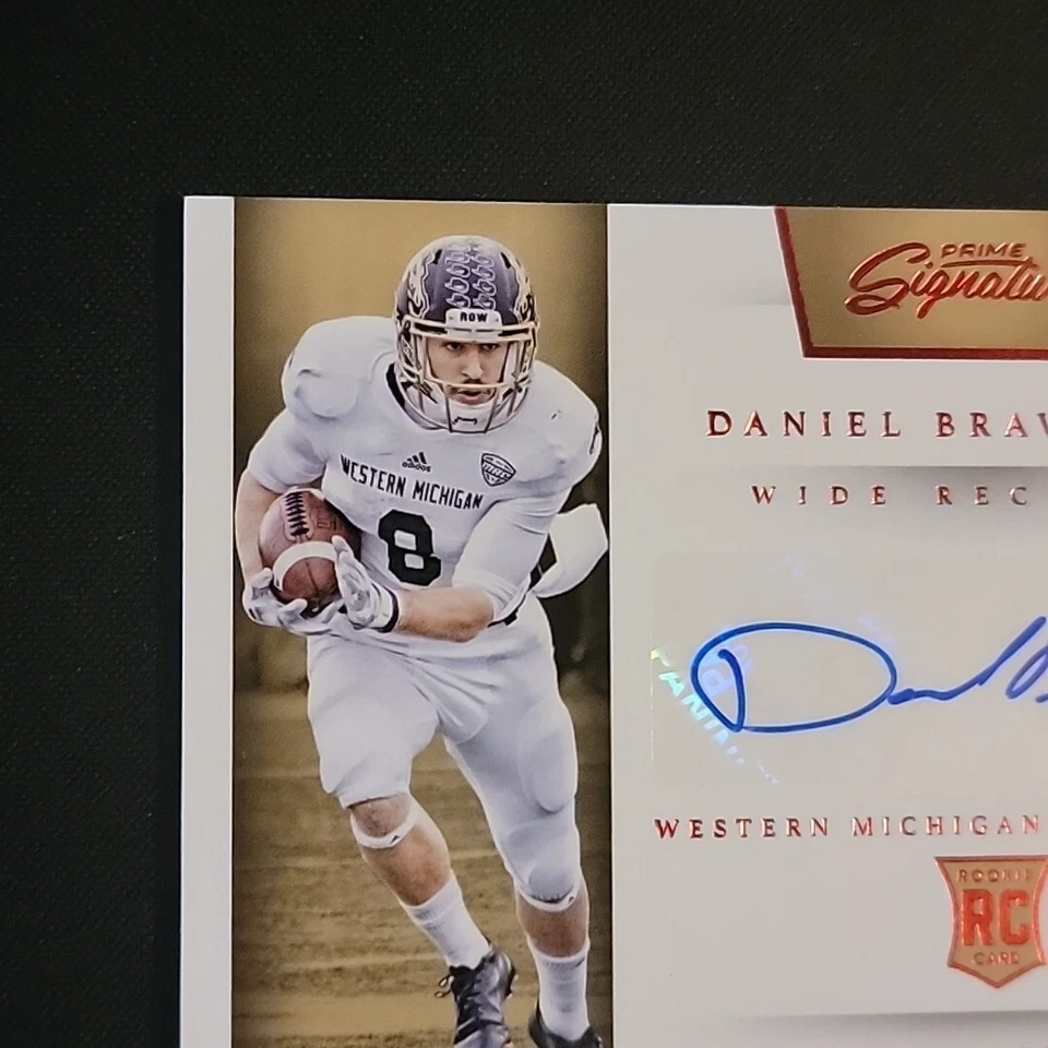 2016 Prime Signatures Daniel Braverman Prime Prospects Red RC Auto /49 - Image 3 of 4