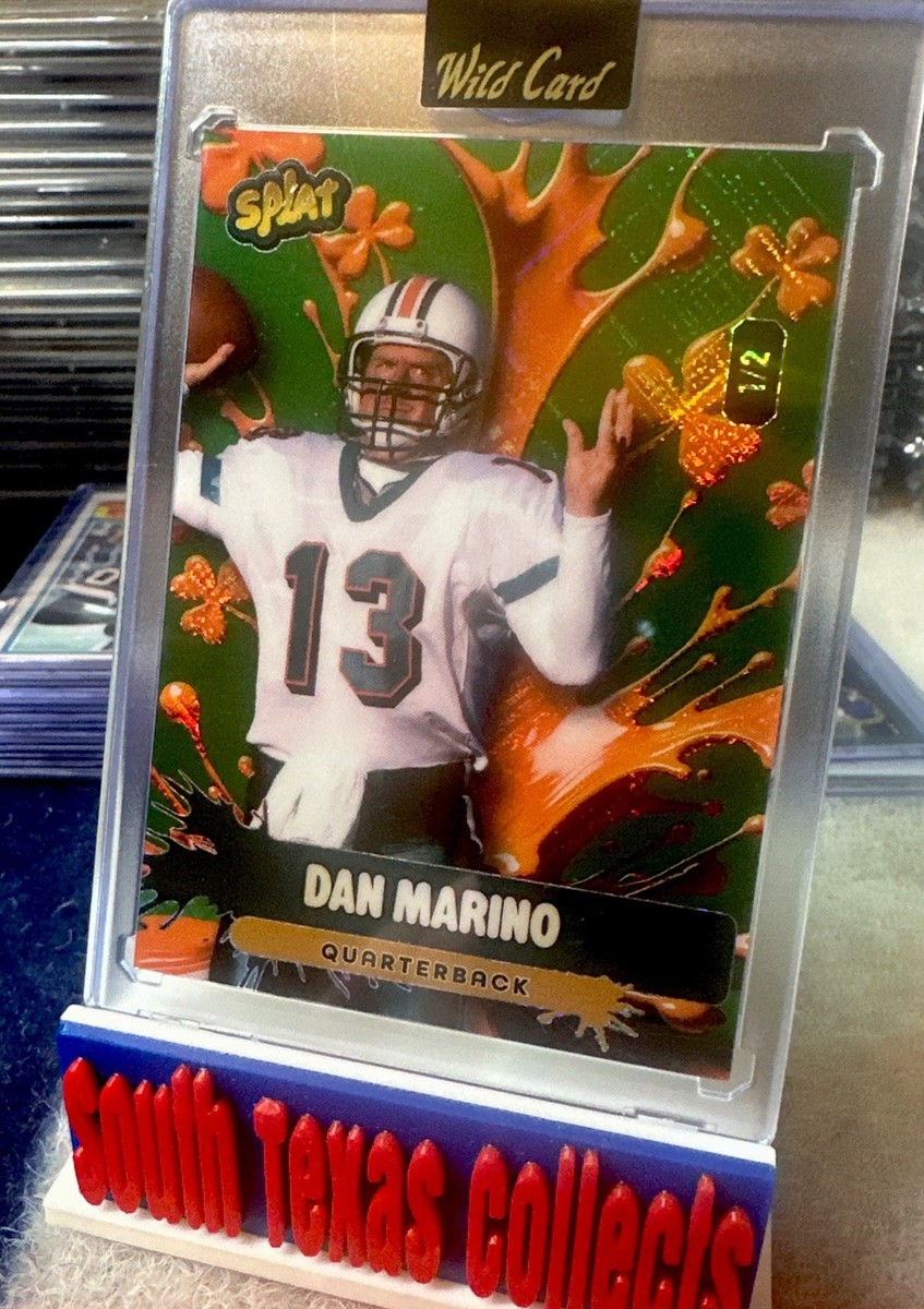 2026 Wild Card Splat Dan Marino SP #1/2 Miami Dolphins HOF 🔥 | eBay
