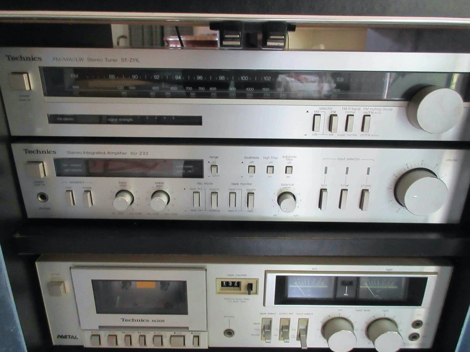 chaîne hifi Technics années 80 vintage - Photo 4/4