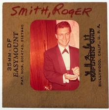 YOUNG ROGER SMITH VINTAGE Photo 1950'S 35mm EASYMOUNT Slide Transparency #897
