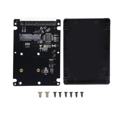 mSATA Mini PCI-E SSD to 2.5'' IDE 44Pin Adapter Enclosure for Laptop/Desktop