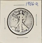 1936-D Walking Liberty SILVER Half Dollar DENVER Mint USA Collector Coin 🔥