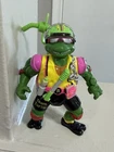 Vintage 1992 TMNT Sewer Cyclin' Raph Action Figure Teenage Mutant Ninja Turtle