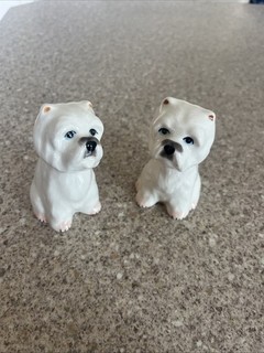 West Highland Terriers Salt and Pepper Shaker Set