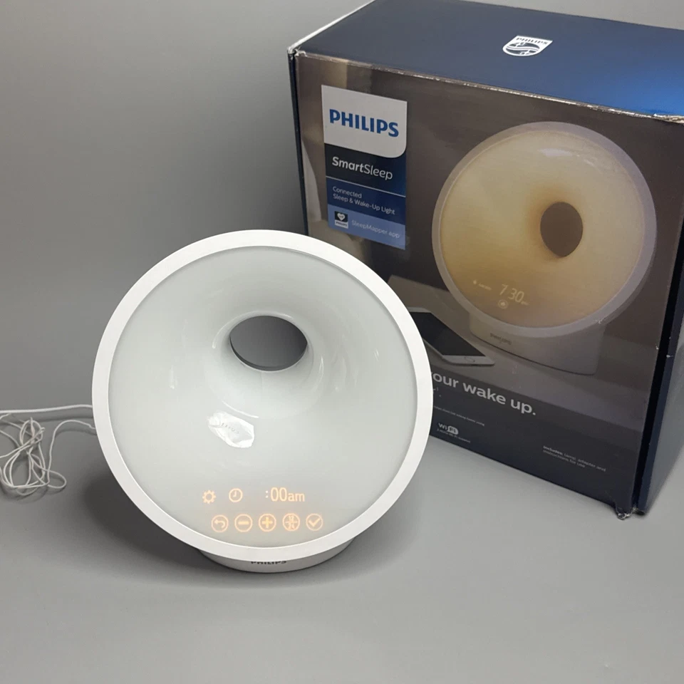 Philips Somneo HF3650 Alarma de luz inteligente para dormir y despertar amanecer Foto 3 de 4