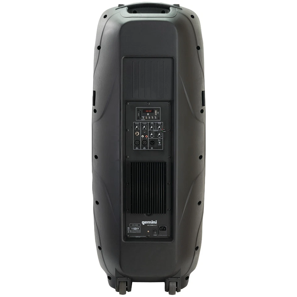 AS Series Bluetooth® Multi-LED Portable PA Speaker with Dual Woofers,... - Image 2 of 4
