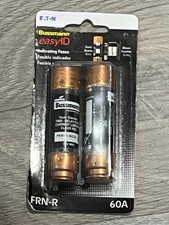  Pack of 2 Eaton FRN-R-60ID Dual-Element Time-Delay Fuse, 60A, 250V