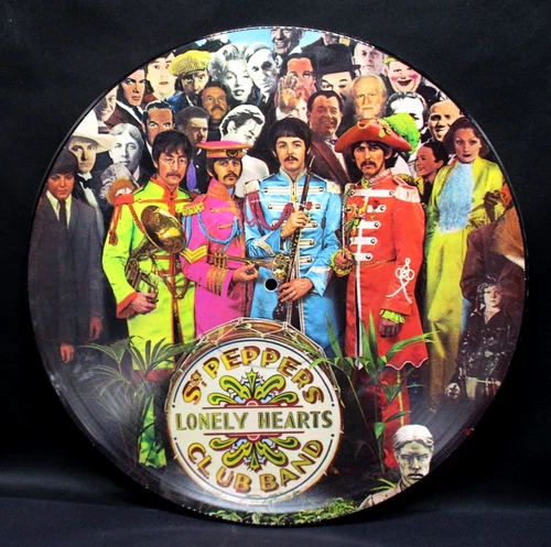 Beatles SGT. PEPPER'S Lonely...  Picture Disc, Capitol (1978) Never Played, Mint