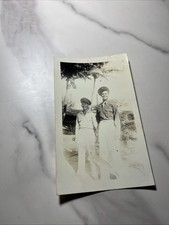 Vintage Military Found Photo Uniformed OOAK War Conflicts 1940 s WW2 Soldier B W