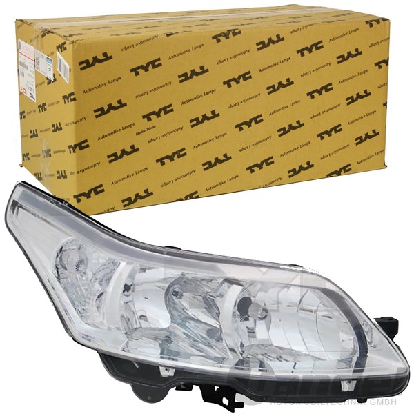 Tyc H7/H1 Scheinwerfer Links Passend FüR CitroËN C4 | 20-0664-05-2-image