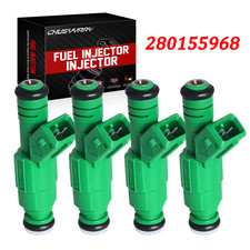 4 Holes Disc 4pcs Fuel Injectors 0280155968 42lb 440cc For 2004-2005 Bmw 545i