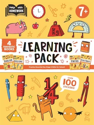 Various Publishers Help With Homework 7+ Learning Pack (4 Workbooks To Practise Essential Key Stage 2 Skills) | English, Maths, Spelling, Times Tables - Image 6