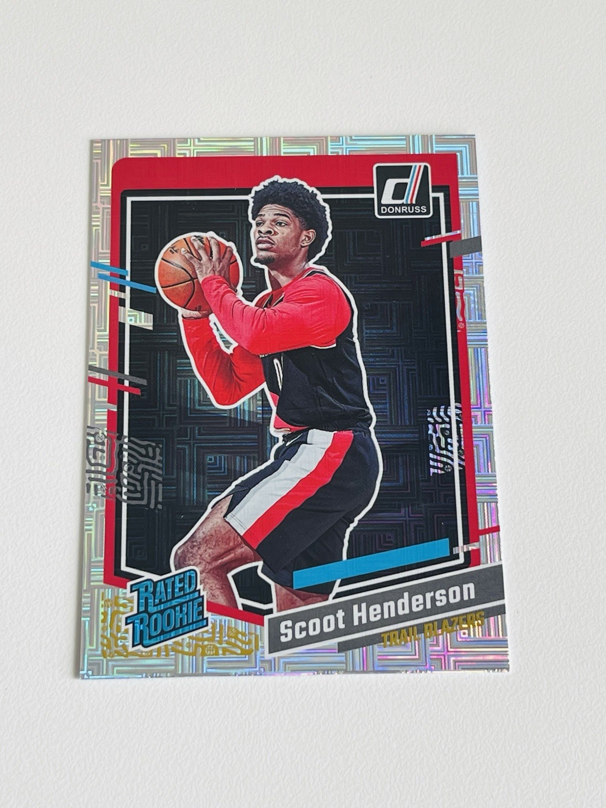 2023 Donruss Scoot Henderson Rated Rookie Choice Mojo #250