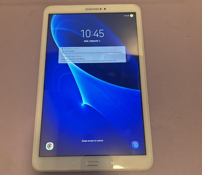 Samsung Galaxy Tab A SM-T580 10.1-Inch 16GB 2GB RAM Wi-Fi Android OS 8.1.0 White