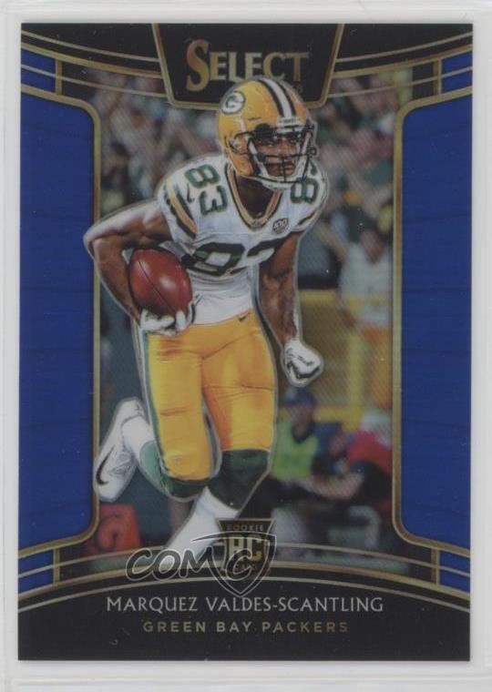 2018 Panini Select Concourse Blue Prizm /175 Marquez Valdes-Scantling #97 1p8y