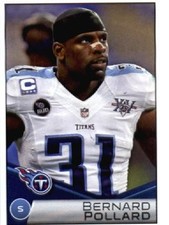 2014 Panini Stickers #172 Bernard Pollard - FB