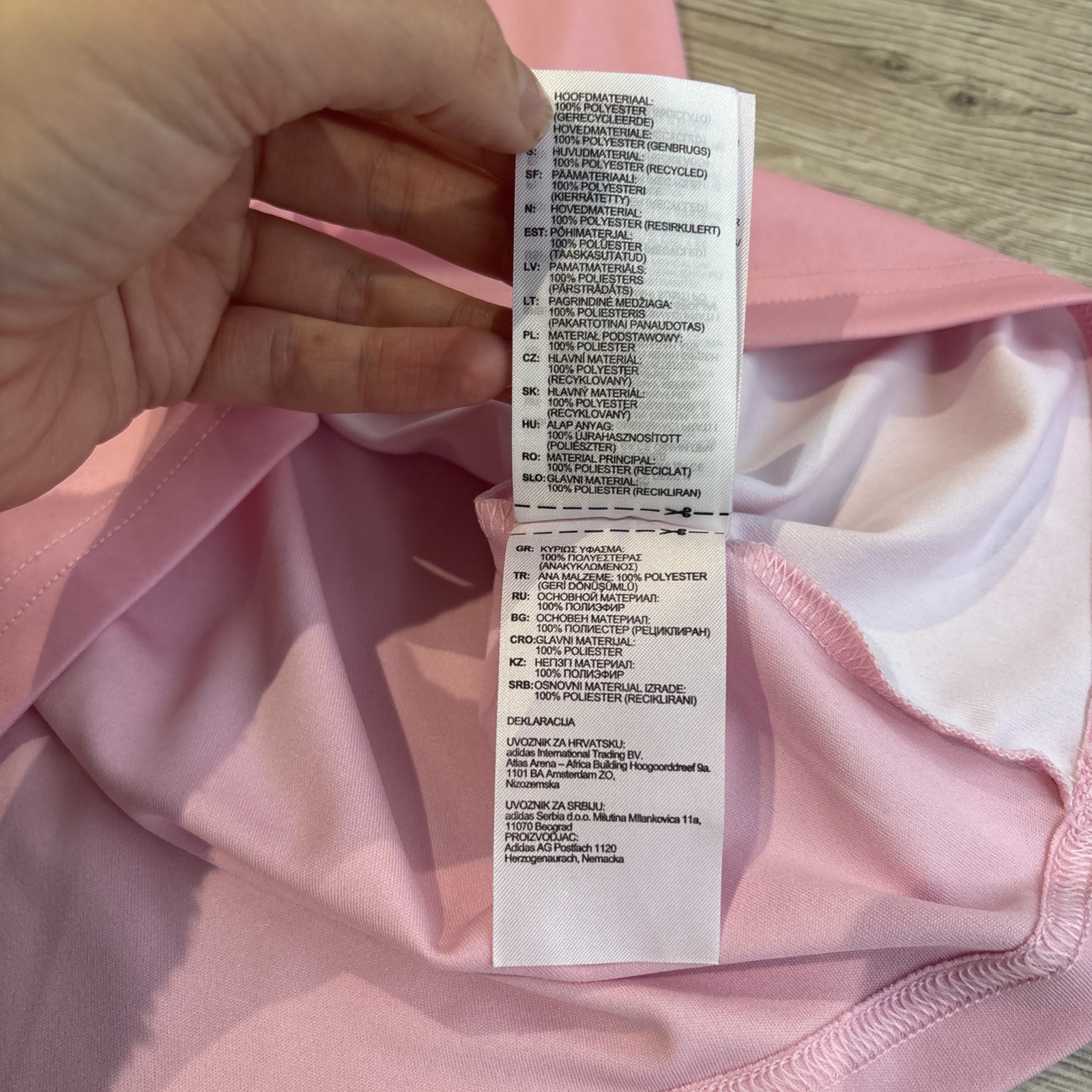 LEICESTER CITY 2019 2020 THIRD FOOTBALL SHIRT ADIDAS PINK JERSEY SIZE XS thumbnail 9