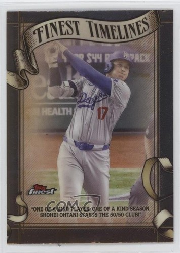 2025 Topps Finest Timelines Shohei Ohtani #FT-12 08nc