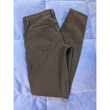 Joe's Jeans Skinny Ankle Jeans Women 29 Black Made in USA Stretch Denim