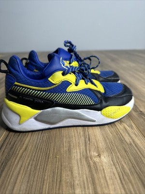 PUMA Patrol X Chase RsX 1C Youth Boys Blue Sneakers Casual Shoes 38848601