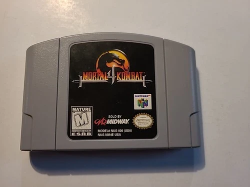 Mortal Kombat 4 N64 Authentic & Tested