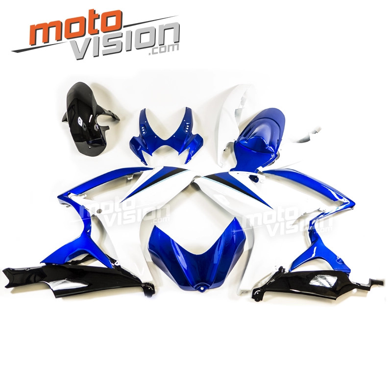 Kit carénage ABS Suzuki GSX R 600/750 06-07 anti-UV haute résistance mécanique