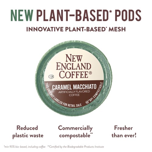Cápsulas de un solo servicio Caramelo Macchiato tostado medio, 12ct (paquete de 1) - Imagen 4 de 7