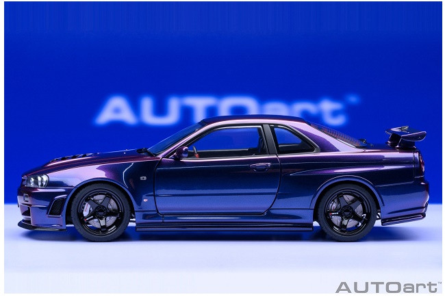ミニカー AUTOart Nissan GT-R (R34) CALSONIC 1/18 Autoart 1/18 Scale 80284 Nissan Skyline GT-R34 JGTC 2002