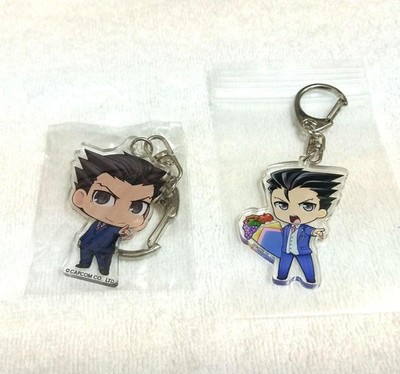 Ace Attorney Phoenix Wright Acrylic Key Chain Capcom Japan Limited