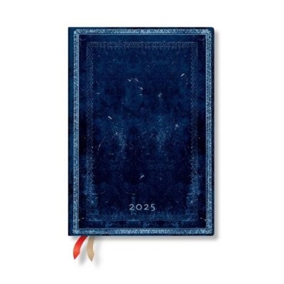 Paperblanks Inkblot (Old Leather Collection) Midi 12-mont (Hardback) (UK IMPORT)