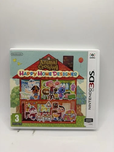 Animal Crossing: Happy Home Designer (Nintendo 3DS, 2015) - Tested