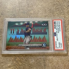 2024 Bowman WALKER JENKINS Scouts Top 100 AQUA 121/125 *PSA 10* 🔥🔥 Twins 