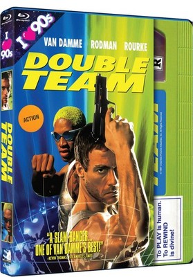 Double Team - Retro VHS '90s (Blu-ray) Jean-Claude Van Damme Dennis Rodman