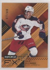 2021-22 Upper Deck Synergy FX Rookies Orange 77/449 Cole Sillinger #FXR-CS z6b