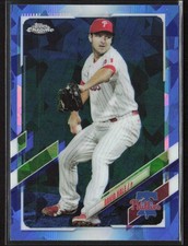 2021 Topps Chrome Update Sapphire Edition #US142 David Hale