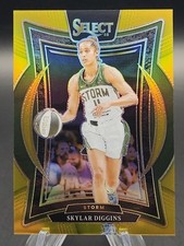 2025 Panini Select WNBA Skylar Diggins Gold Prizm /10 Storm #16