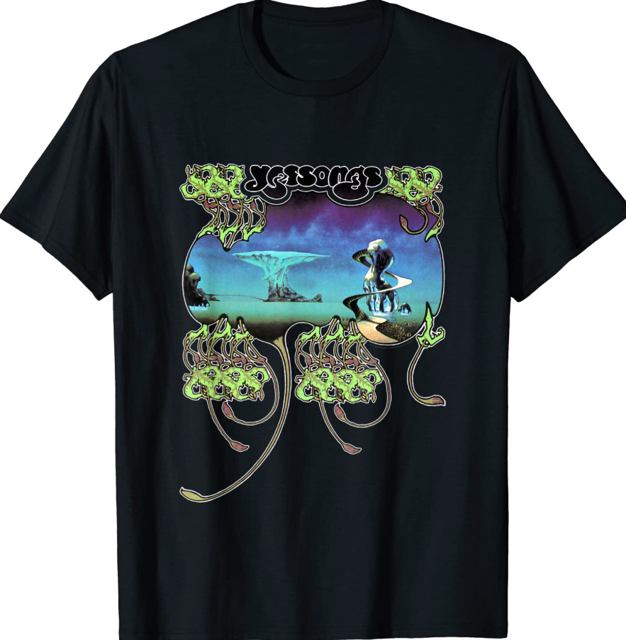 Vintage Yes Band Song Heavy Cotton All Men Women Classic Shirt JU187