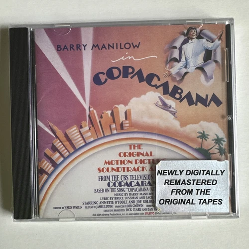 BARRY MANILOW in COPACABANA Original Motion Picture Soundtrack CD Remastered NEW - Picture 1 of 10